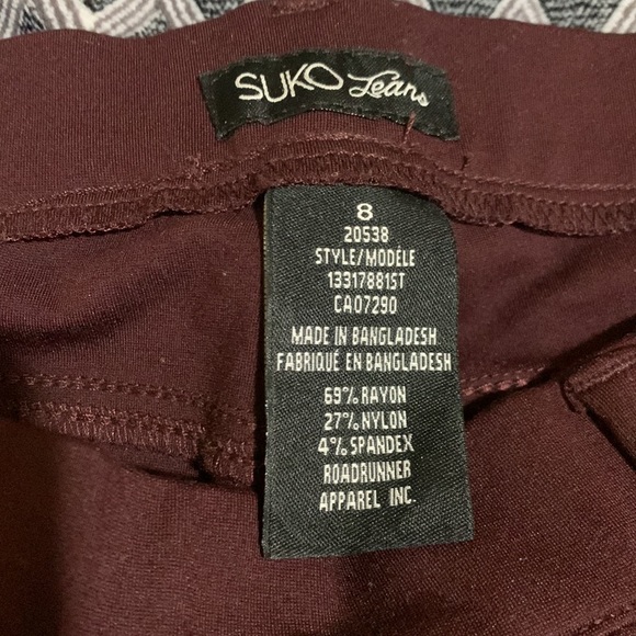 Maroon Suko jeans - Picture 4 of 4
